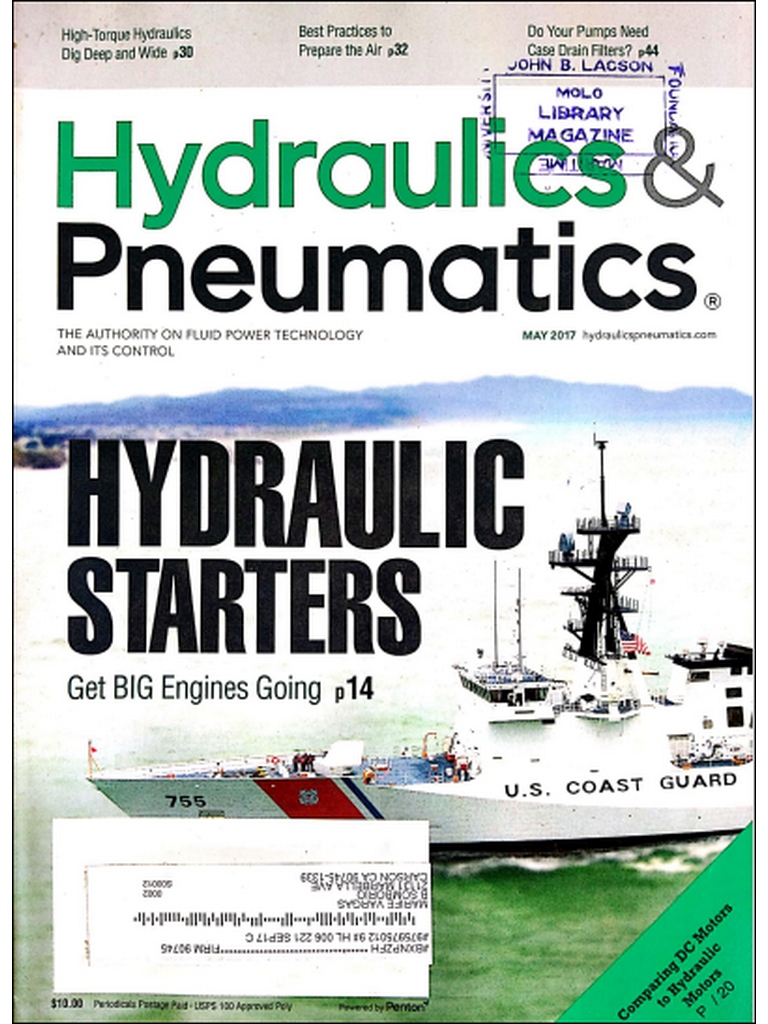 Hydraulics & pneumatics May 2017